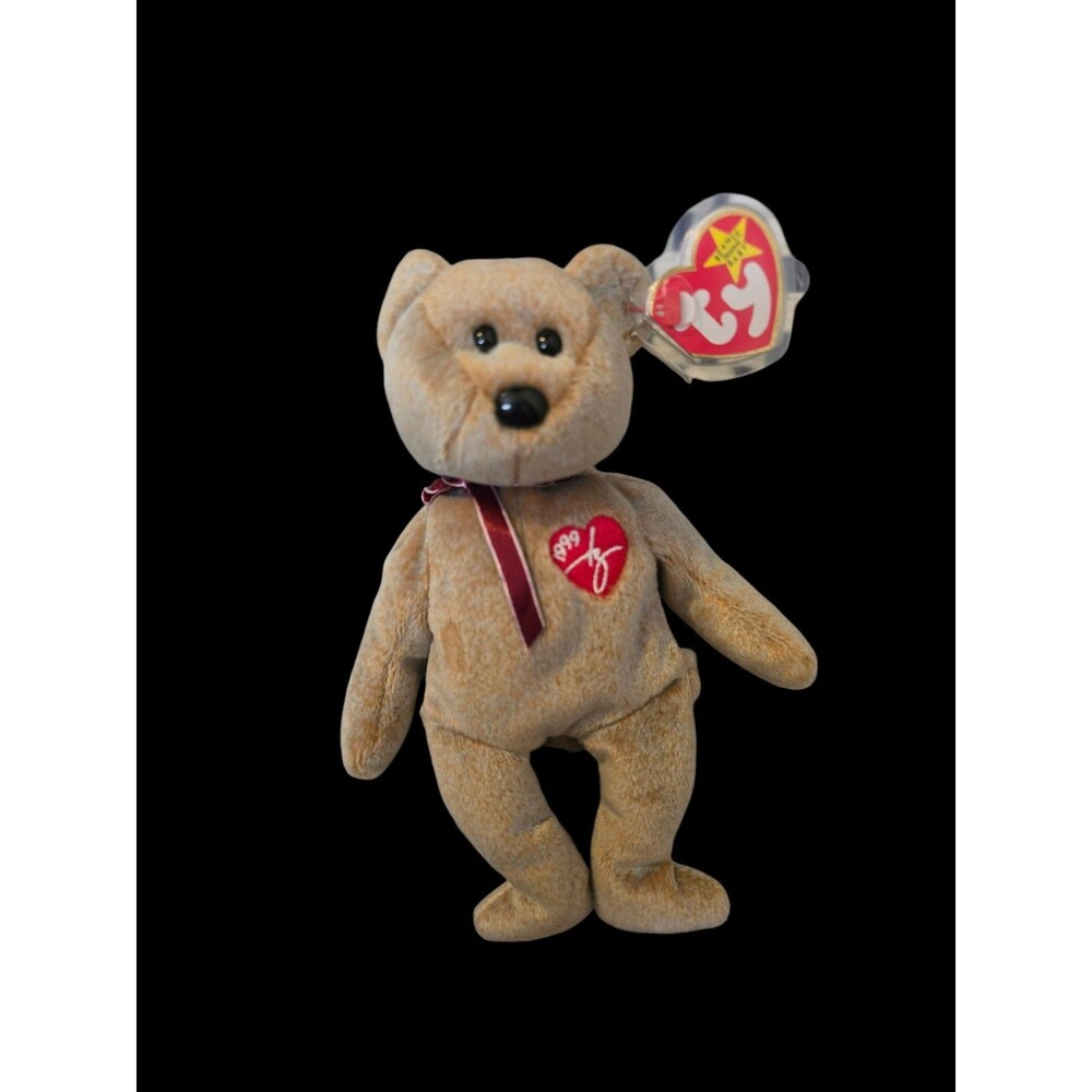 TY Beanie Baby 1999 Signature Bear W/ Tag Plush Doll Toy